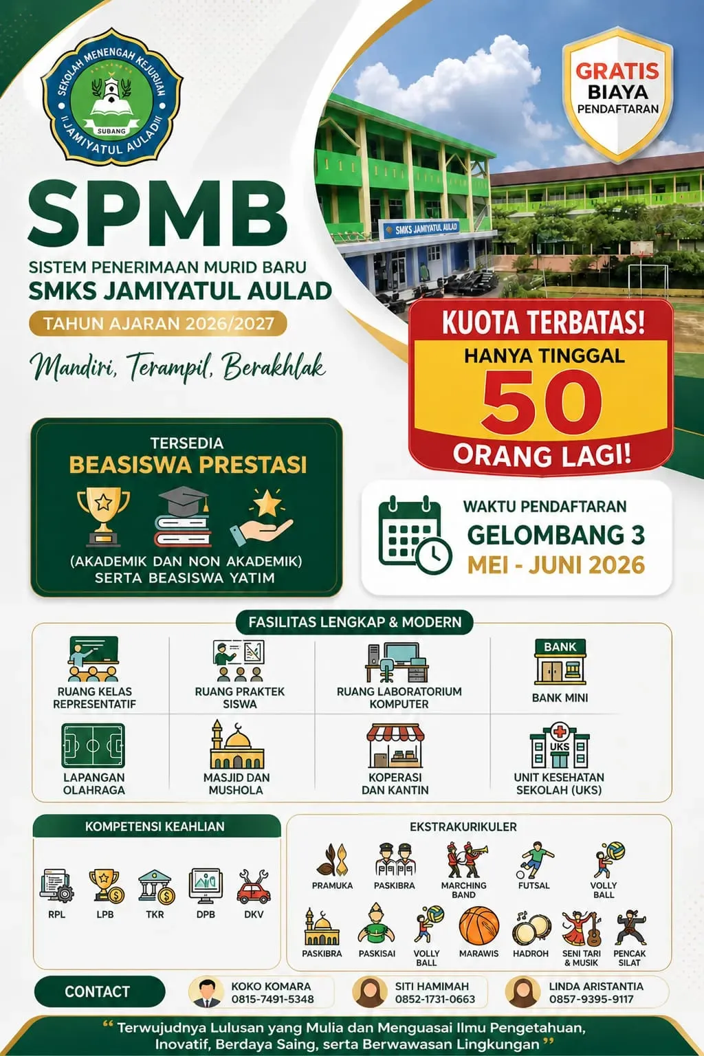 Seleksi Penerimaan Murid Baru