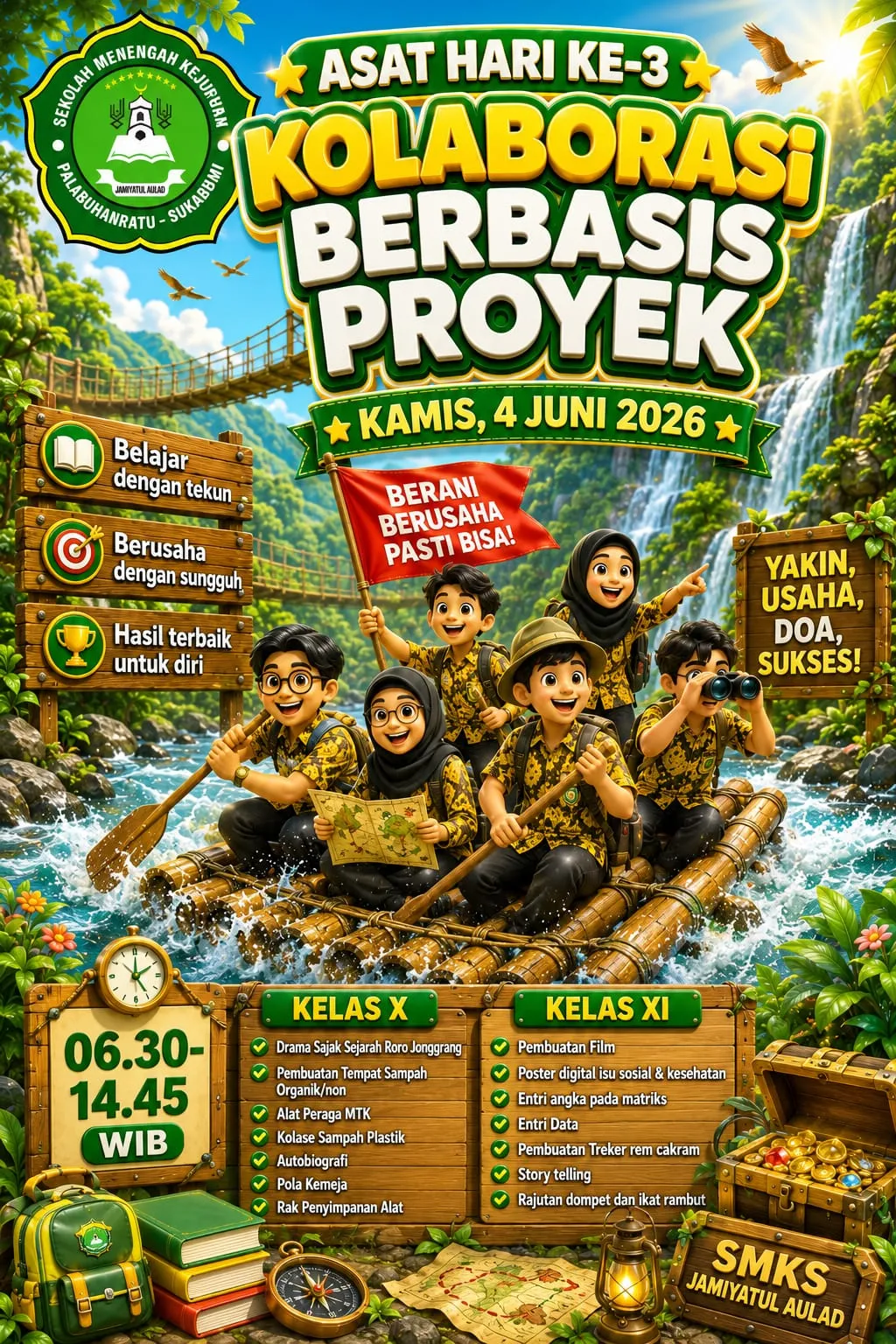 📢 ASAT Hari Ke-3: Petualangan Kreativitas Terus Berlanjut!