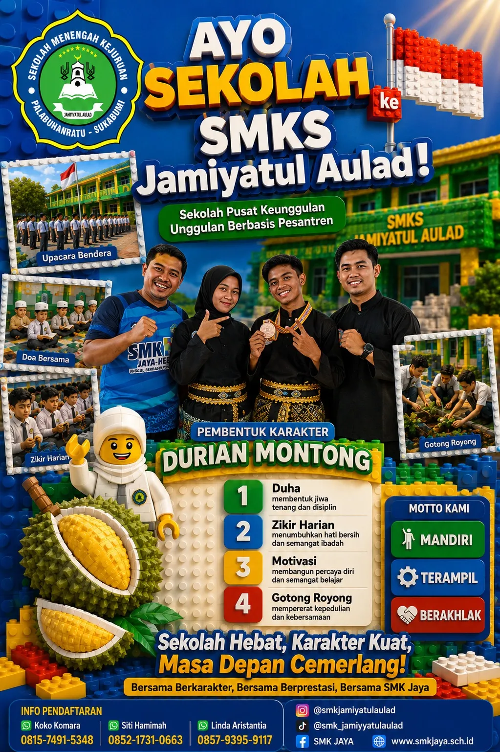Membentuk Karakter Unggul dan Religius, SMKS Jamiyatul Aulad Hadirkan Program Inovatif "Durian Montong"