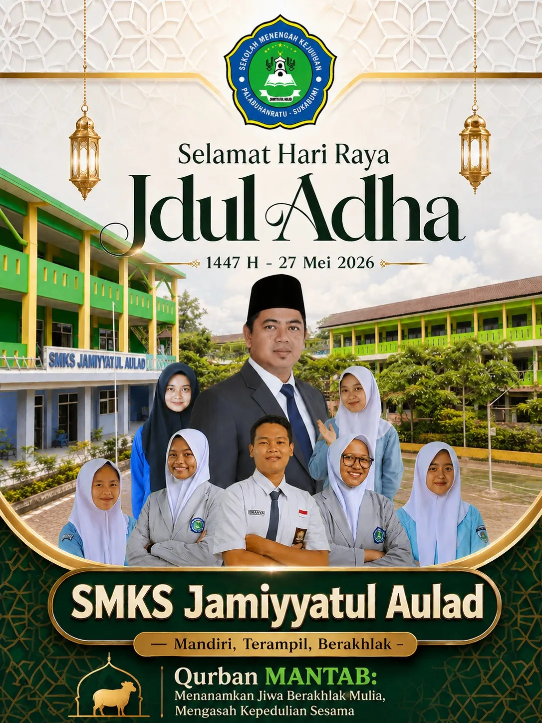 Informasi Libur Hari Raya Idul Adha 1447 H / 2026 M & Agenda Asesmen SMKS Jamiyatul Aulad
