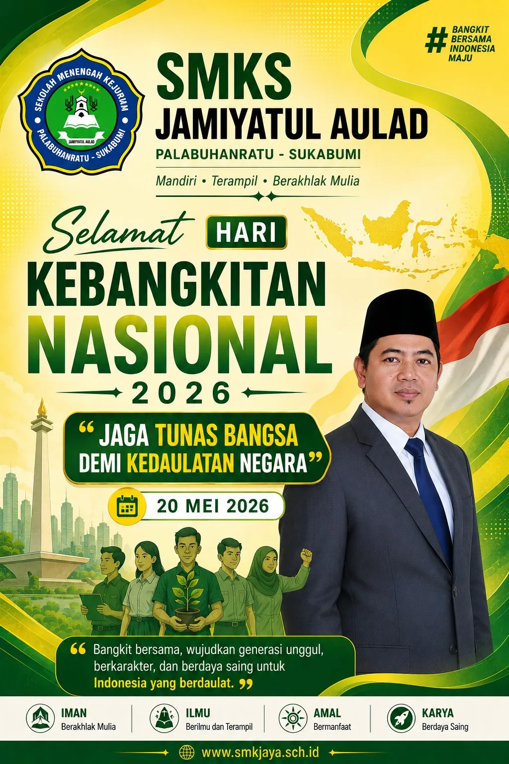 Bangkit Bersama, Menuju Masa Depan: Melahirkan Generasi MANTAB di Hari Kebangkitan Nasional 2026