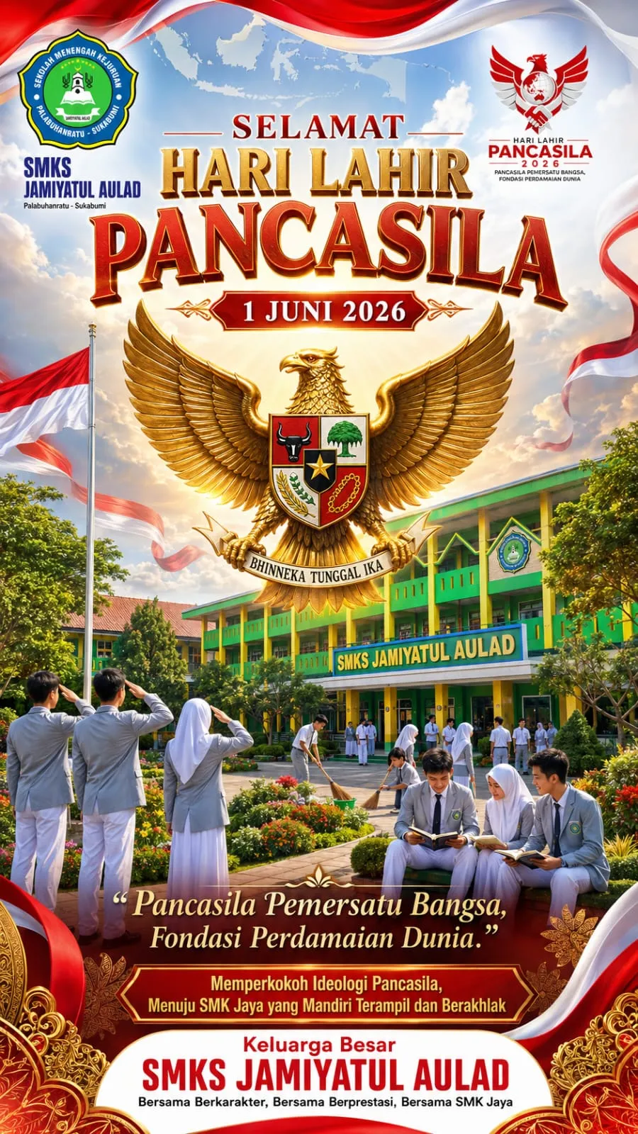 SELAMAT HARI LAHIR PANCASILA - 1 JUNI 2026